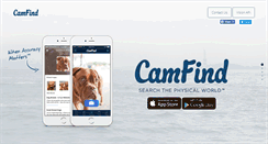 Desktop Screenshot of camfindapp.com