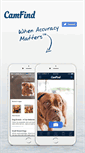 Mobile Screenshot of camfindapp.com
